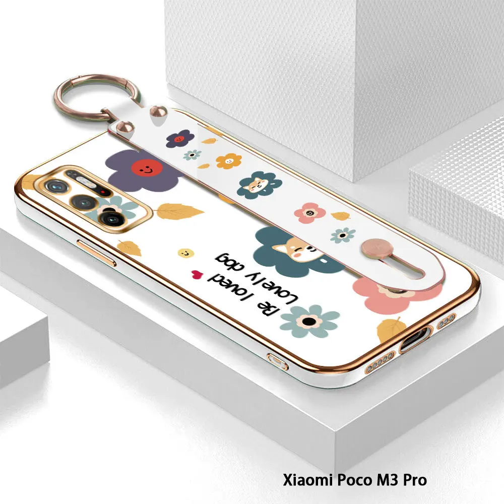 (With Wristband) For Xiaomi Poco M3 Pro 4G 5G Poco X3 GT Poco F3 GT Flower Back Cover Luxury Plating TPU Phone Case
(With Wristband) For Xiaomi Poco M3 Pro 4G 5G Poco X3 GT Poco F3 GT Flower Back Cover Luxury Plating TPU Phone Case