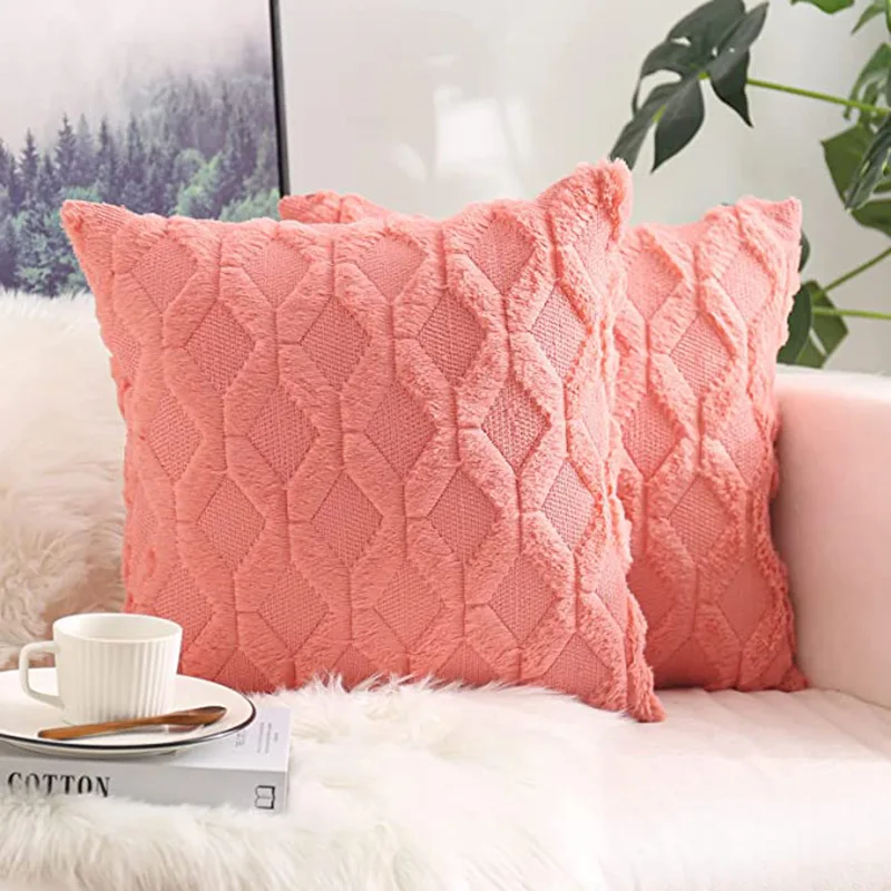 Nordic Velvet Plush Cushion Cover Sofa Decorative Pillowcase Housse De Coussin 40x40 55x55 60x60 65x65cm Home Decor Pillow Cover
Nordic Velvet Plush Cushion Cover Sofa Decorative Pillowcase Housse De Coussin 40x40 55x55 60x60 65x65cm Home Decor Pillow Cover