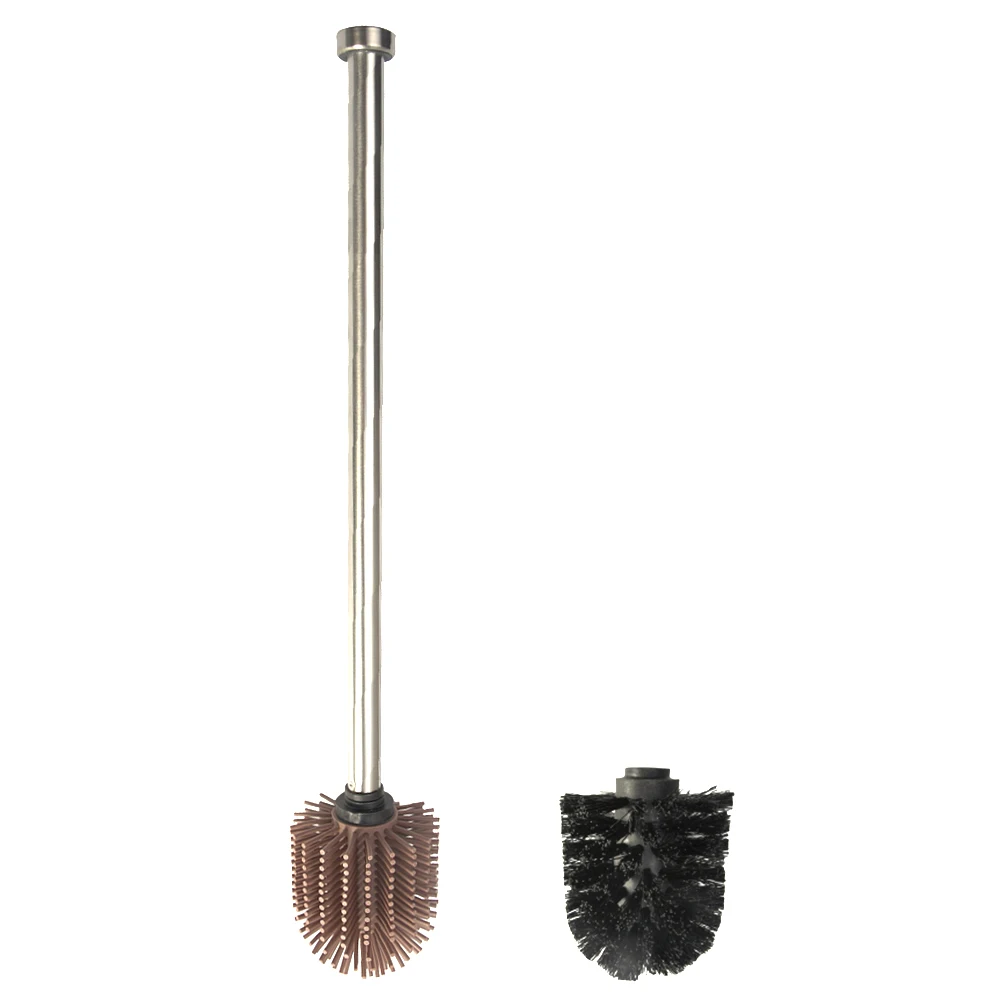 Accessories Silicone Durable Cleaning Tool Long Handle Toilet Brush Home Use Bathroom Stainless Steel Replacement Scrub Portable
Accessories Silicone Durable Cleaning Tool Long Handle Toilet Brush Home Use Bathroom Stainless Steel Replacement Scrub Portable