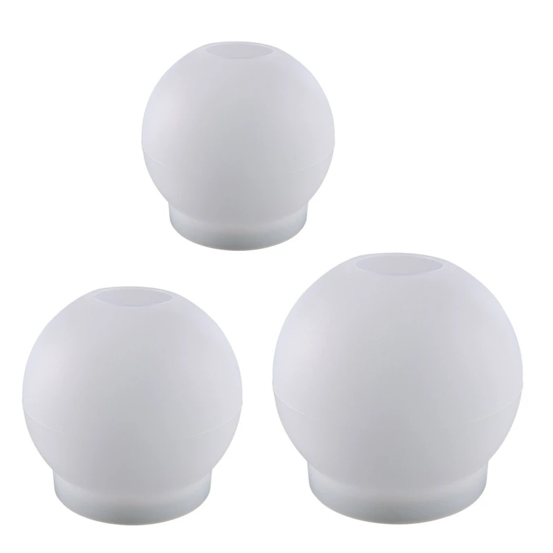 R3MC 3 Pieces Epoxy Resin Candle Holder Mold DIY Spherical Mould Silicone Aroma Candlestick Mold Pen Holder Making Tool for DIY
R3MC 3 Pieces Epoxy Resin Candle Holder Mold DIY Spherical Mould Silicone Aroma Candlestick Mold Pen Holder Making Tool for DIY