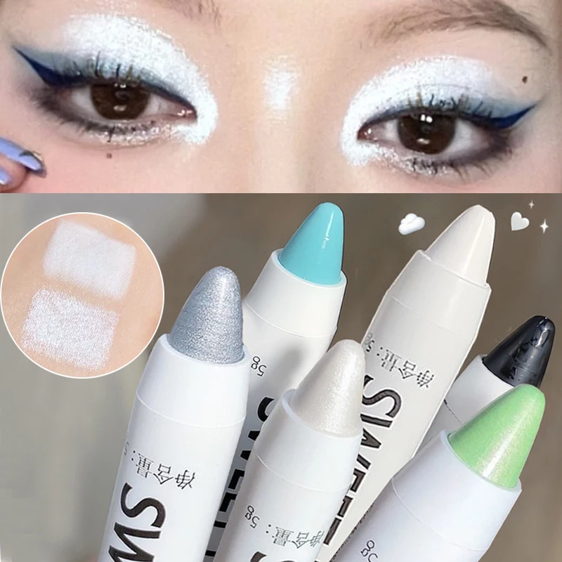 Matte White Lying Silkworm Highlighter Pen Waterproof Lasting Pearlescent Eyeshadow Eyeliner Stick Brightening Eye Makeup Tool
Matte White Lying Silkworm Highlighter Pen Waterproof Lasting Pearlescent Eyeshadow Eyeliner Stick Brightening Eye Makeup Tool