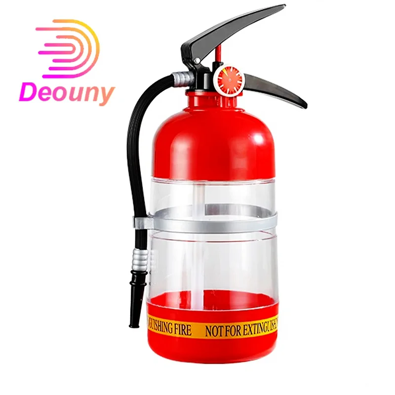 DEOUNY 1.5L Fire Extinguisher Beer Dispenser Hand Pressure Type Alcohol Bottle Acrylic Beverage Bucket Pourer Bar Accessories
DEOUNY 1.5L Fire Extinguisher Beer Dispenser Hand Pressure Type Alcohol Bottle Acrylic Beverage Bucket Pourer Bar Accessories