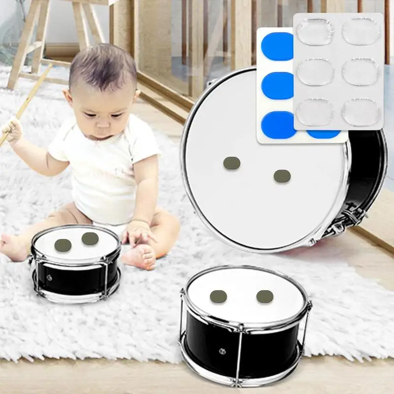 6pcs/set Gel Drum Mute Pad Drum Damper Silicone Pads For Drums Percussion Instrument Tone Control Transparent Accessorie I6X4
6pcs/set Gel Drum Mute Pad Drum Damper Silicone Pads For Drums Percussion Instrument Tone Control Transparent Accessorie I6X4