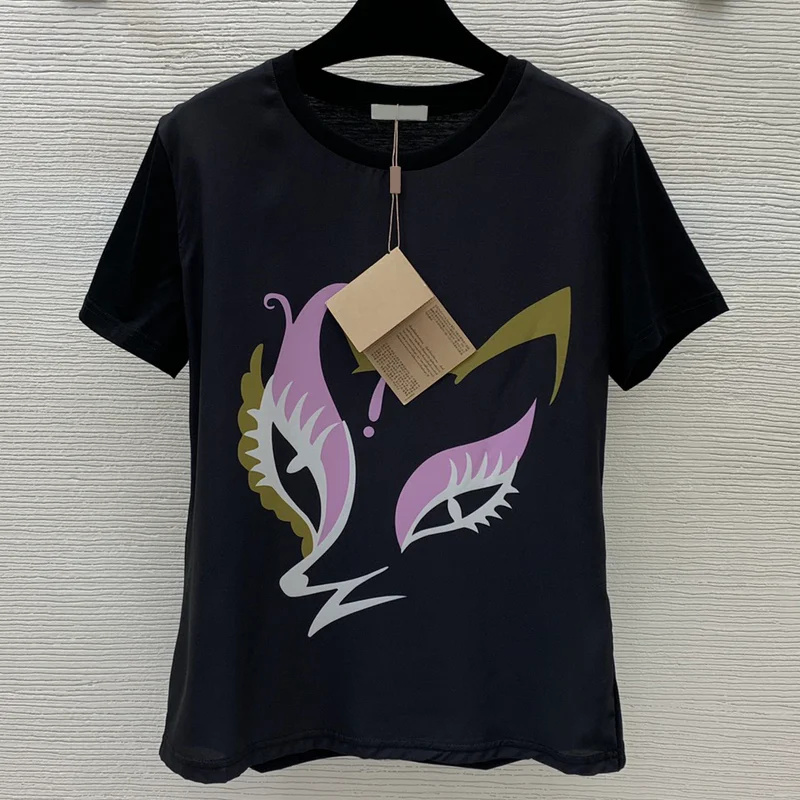 women's T-shirt fashion fox head print women's T-shirt high quality round neck short sleeve T-shirt women's top women clothes
women's T-shirt fashion fox head print women's T-shirt high quality round neck short sleeve T-shirt women's top women clothes
