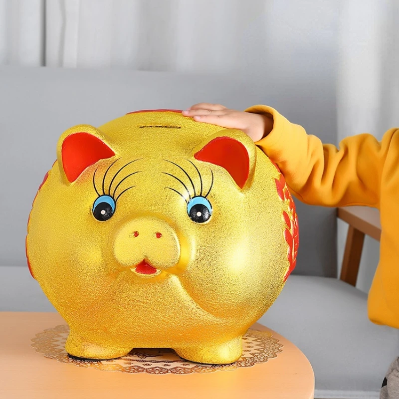 

Cute Pig Piggy Bank Saving Paper Money Gift Creative Hidden Safe Ceramic Secret Coin Money Box Counter Tirelire Home Decor 60