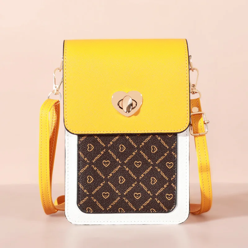 New Multifunctional Mobile Phone Bag Women Fashion Panelled Crossbody Single Shoulder Bag Portable Key Card Earphone Organizer
New Multifunctional Mobile Phone Bag Women Fashion Panelled Crossbody Single Shoulder Bag Portable Key Card Earphone Organizer