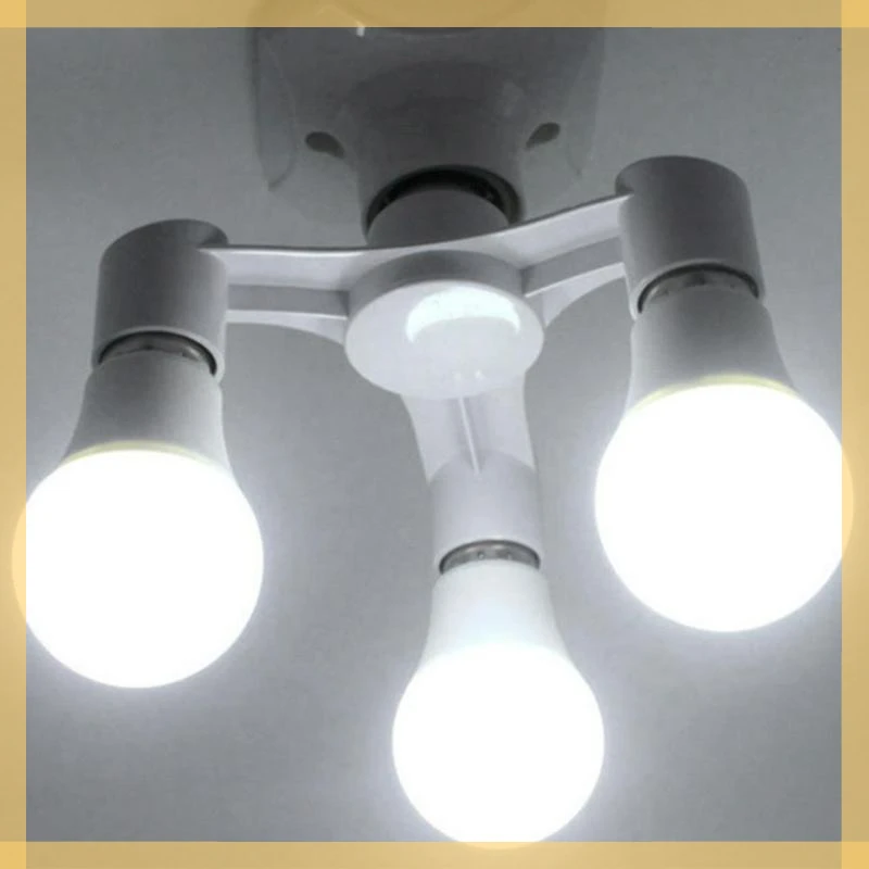 in 1/4 in 1/5 in 1 E27 to E27 Blub Head Lamp Holder Lamp Base Socket Adapter Splitter Screw Induction LED Light Lamp Bulb
in 1/4 in 1/5 in 1 E27 to E27 Blub Head Lamp Holder Lamp Base Socket Adapter Splitter Screw Induction LED Light Lamp Bulb