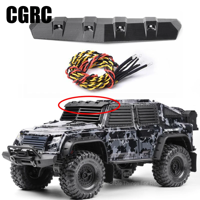 3D Printing PLA Front Windshield Defensive Cover for 1/10 RC Crawler Car TRX-4 TACTICAL UNIT Modification parts
3D Printing PLA Front Windshield Defensive Cover for 1/10 RC Crawler Car TRX-4 TACTICAL UNIT Modification parts