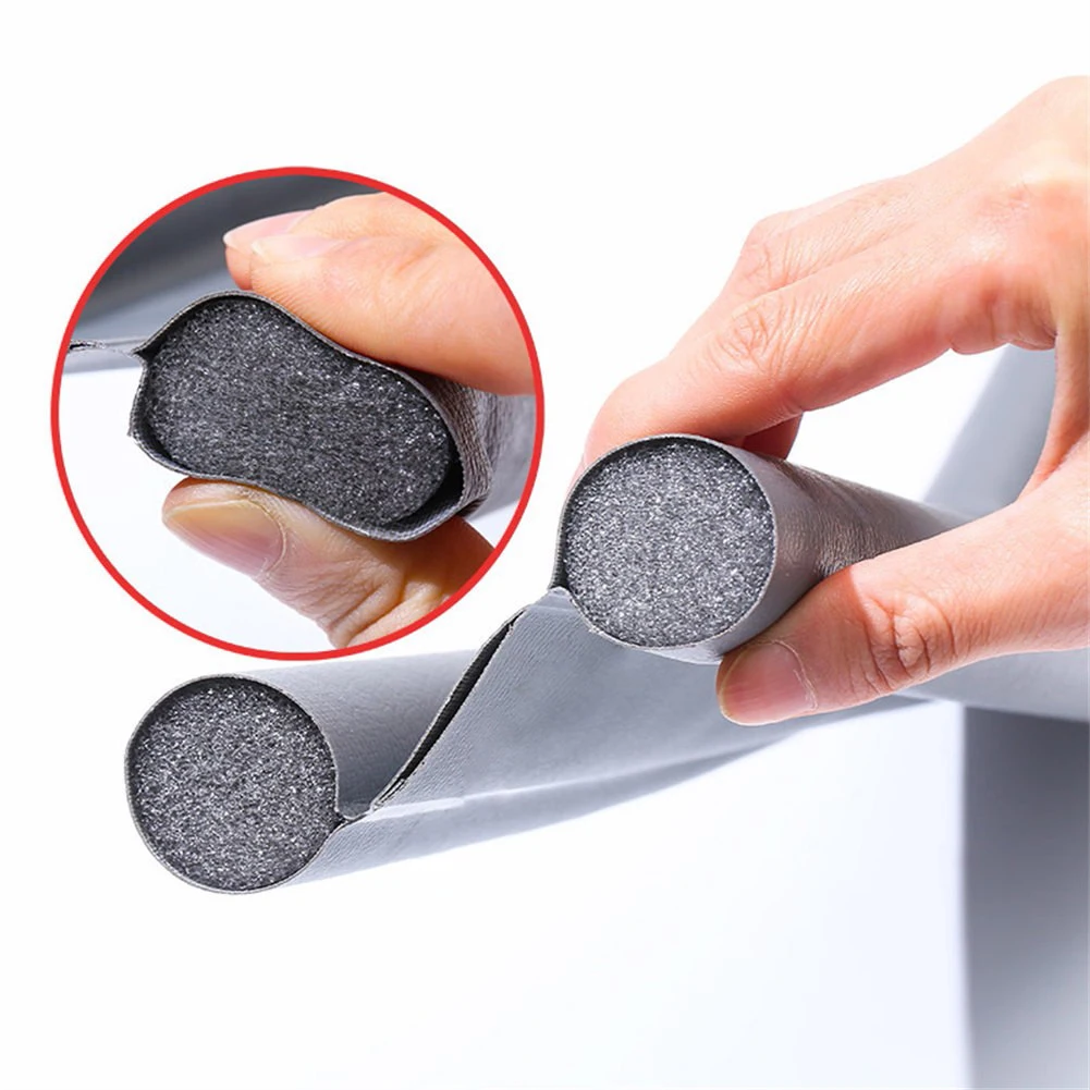 Useful Seal Strip Stopper Draught Excluder Stopper Durable Save Space Slides On Easily Door Bottom Guard Double
Useful Seal Strip Stopper Draught Excluder Stopper Durable Save Space Slides On Easily Door Bottom Guard Double