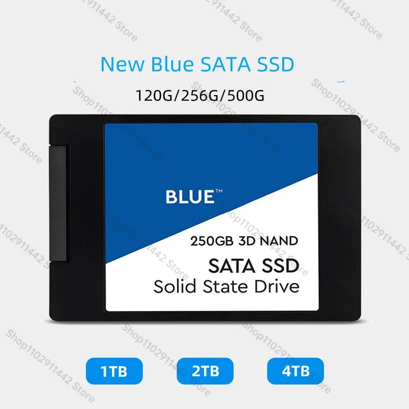 

Blue SSD 512gb Internal Solid State Disque 1TB 2TB 3D NAND 4tb ssd nvme m2 SATA3 2.5" hdd SSD For Laptop NoteBook PC ps4