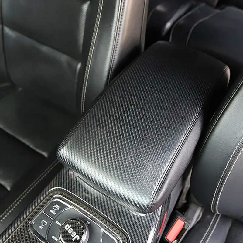 Part Car Armrest Cover 11-2018 For Jeep Grand Cherokee Pad.Stylish Wear-Resistant Black Carbon Fiber Center Console
Part Car Armrest Cover 11-2018 For Jeep Grand Cherokee Pad.Stylish Wear-Resistant Black Carbon Fiber Center Console