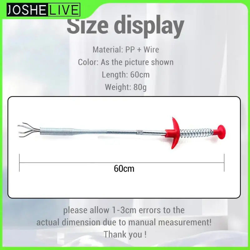 60cm Wire Drain Cleaner Sticks Clog Spring Pipe Dredging Tools Remover Cleaning Tools Household for Kitchen Sink Dropship
60cm Wire Drain Cleaner Sticks Clog Spring Pipe Dredging Tools Remover Cleaning Tools Household for Kitchen Sink Dropship