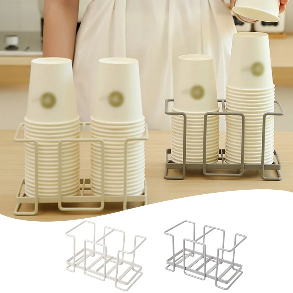 Paper Cup Holder Disposable Cup Taker Iron Art Cup Storage Rack Household Coffee Cup Holder Home Container Organizer 17.5*9.5*10
Paper Cup Holder Disposable Cup Taker Iron Art Cup Storage Rack Household Coffee Cup Holder Home Container Organizer 17.5*9.5*10