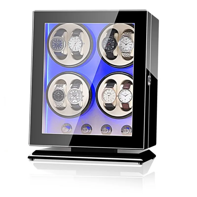 Automatic Watch Winder for Rolex Mechanical Watch Shaker Watch Box Rotator Super Quiet Motor Box Glass Display Box Mute Rotation
Automatic Watch Winder for Rolex Mechanical Watch Shaker Watch Box Rotator Super Quiet Motor Box Glass Display Box Mute Rotation