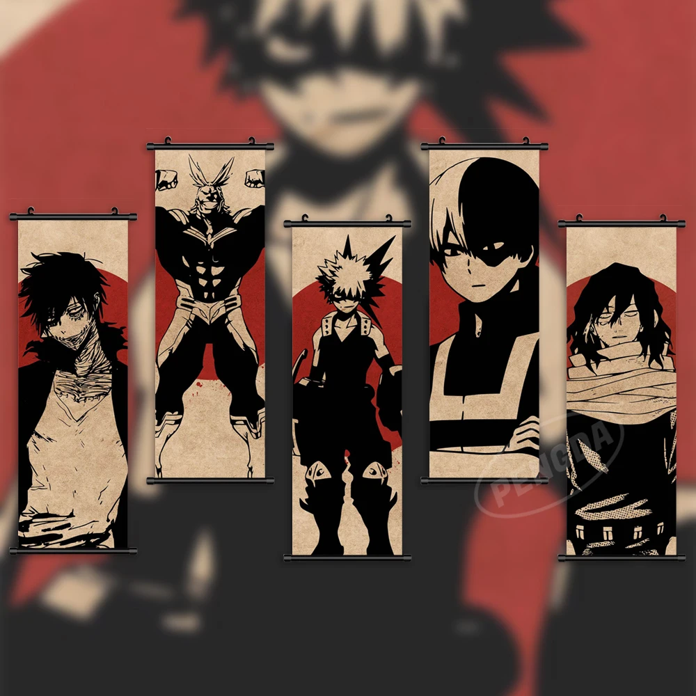Home Decoration My Hero Academia Hanging Poster Anime Canvas Wall Art Kirishima Eijiro Print Modern Painting Scroll Living Room
Home Decoration My Hero Academia Hanging Poster Anime Canvas Wall Art Kirishima Eijiro Print Modern Painting Scroll Living Room