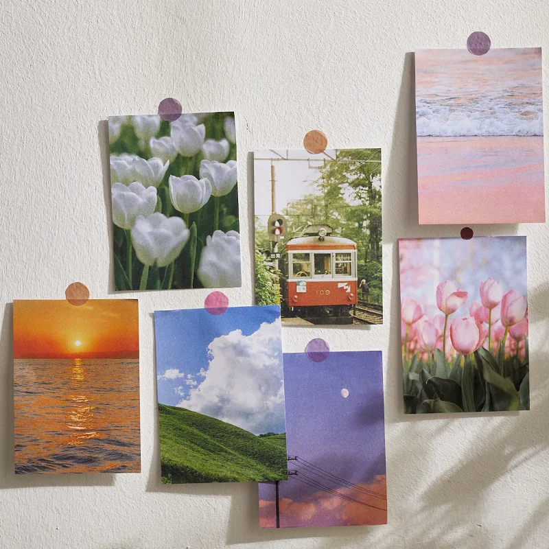 90Sheets/pack Cure Series Sticky Notes Scenery Memo Pads Stickers Ins Beautiful Scenery Student Account Decoration Message Paper
90Sheets/pack Cure Series Sticky Notes Scenery Memo Pads Stickers Ins Beautiful Scenery Student Account Decoration Message Paper