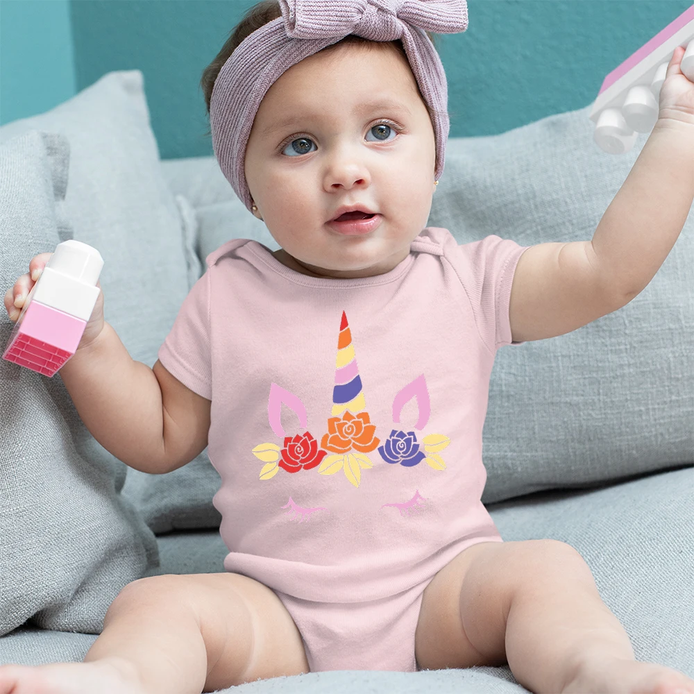 Cute Unicorn Baby Girl Clothes Pink Kawaii Harajuku Summer Newborn Onesies Soft Comfy Fabric Baby Bodysuit Europe Dropship
Cute Unicorn Baby Girl Clothes Pink Kawaii Harajuku Summer Newborn Onesies Soft Comfy Fabric Baby Bodysuit Europe Dropship