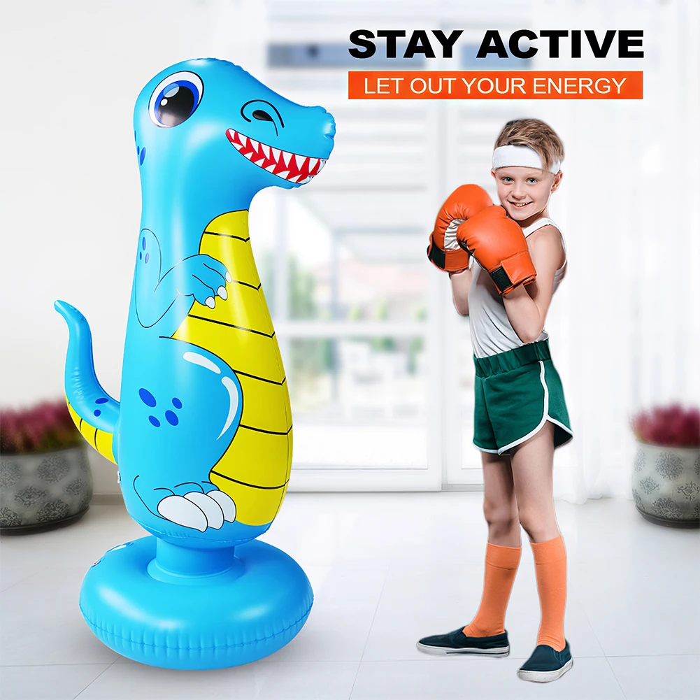 Inflatable Punching Boxing Bag Kids Tumbler Children Games Sport Toys Dinosaur Standing Sandbag For Boy Girls
Inflatable Punching Boxing Bag Kids Tumbler Children Games Sport Toys Dinosaur Standing Sandbag For Boy Girls