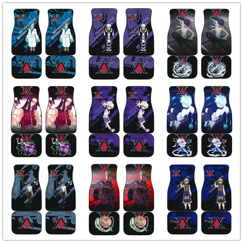 Anime HUNTER X HUNTER Car Floor Mat Vintage Black Carpet Anti-Slip Rubber Mat Pack of 4 Car Accessories Car Floor Mats
Anime HUNTER X HUNTER Car Floor Mat Vintage Black Carpet Anti-Slip Rubber Mat Pack of 4 Car Accessories Car Floor Mats