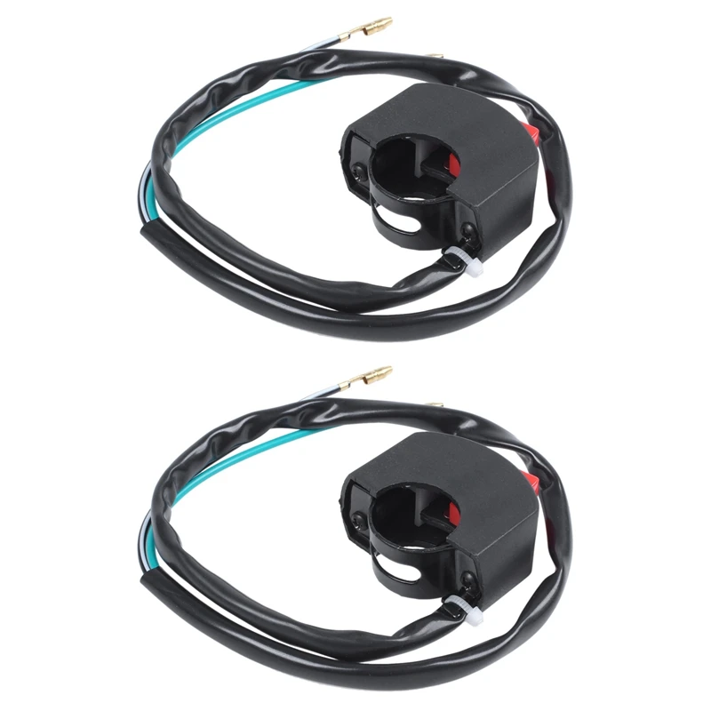 2X Handlebar Motorcycle Accident Hazard Double Flash Light Switch ON/OFF Button 
2X Handlebar Motorcycle Accident Hazard Double Flash Light Switch ON/OFF Button
