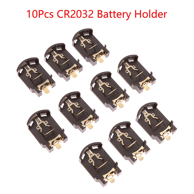 10Pcs BS-8 Gold Plated High Temperature Resistant CR2032 CR2025 SMT Horizontal 3V Button Cell Battery Holder Base
10Pcs BS-8 Gold Plated High Temperature Resistant CR2032 CR2025 SMT Horizontal 3V Button Cell Battery Holder Base