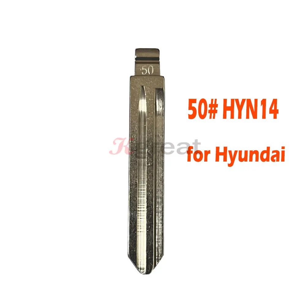 10pcs 50# Car Key Blade LISHI HYN14 Uncut Flip Blank for Hyundai ACCENT ELANTRA Kia Key Blade for KD Keydiy Xhorse VVDI Remotes
10pcs 50# Car Key Blade LISHI HYN14 Uncut Flip Blank for Hyundai ACCENT ELANTRA Kia Key Blade for KD Keydiy Xhorse VVDI Remotes
