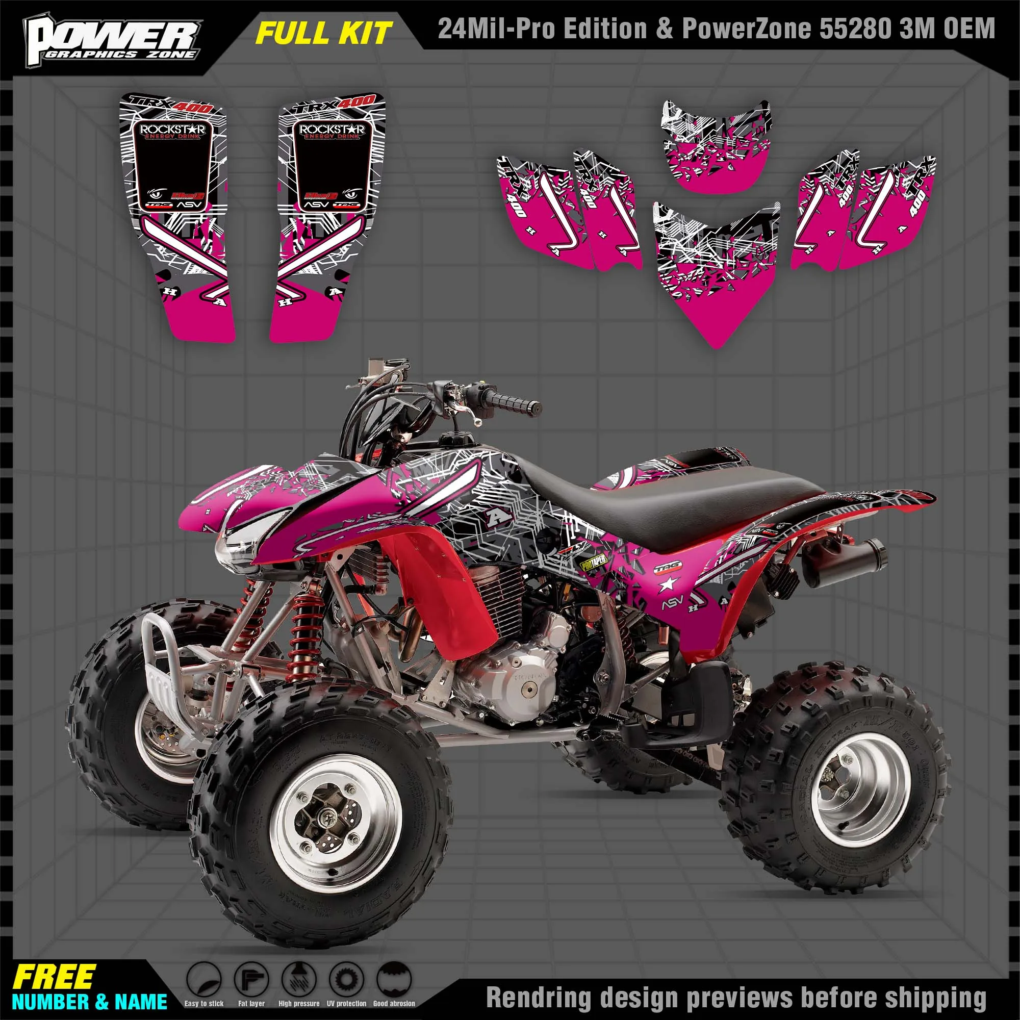 Персонализированные графические наклейки PowerZone Team 3M, стикер s Kit для HONDA 99-07 TRX400 EX 1999-2007, стикер 001
Персонализированные графические наклейки PowerZone Team 3M, стикер s Kit для HONDA 99-07 TRX400 EX 1999-2007, стикер 001