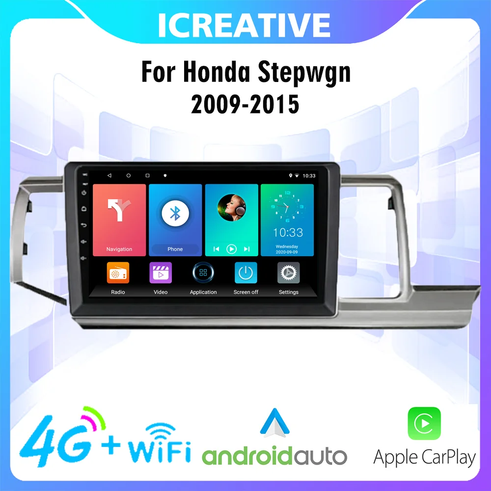 Car Radio 4G Carplay 2 Din For Honda Stepwgn 2009 - 2015 RHD Multimedia System GPS Navigation Head Unit Android WIFI FM
Car Radio 4G Carplay 2 Din For Honda Stepwgn 2009 - 2015 RHD Multimedia System GPS Navigation Head Unit Android WIFI FM
