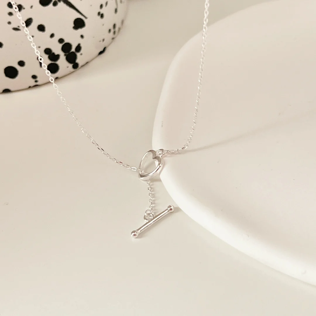 925 sterling silver European and American geometric collar necklace women's simple public collarbone pendant jewelry
925 sterling silver European and American geometric collar necklace women's simple public collarbone pendant jewelry