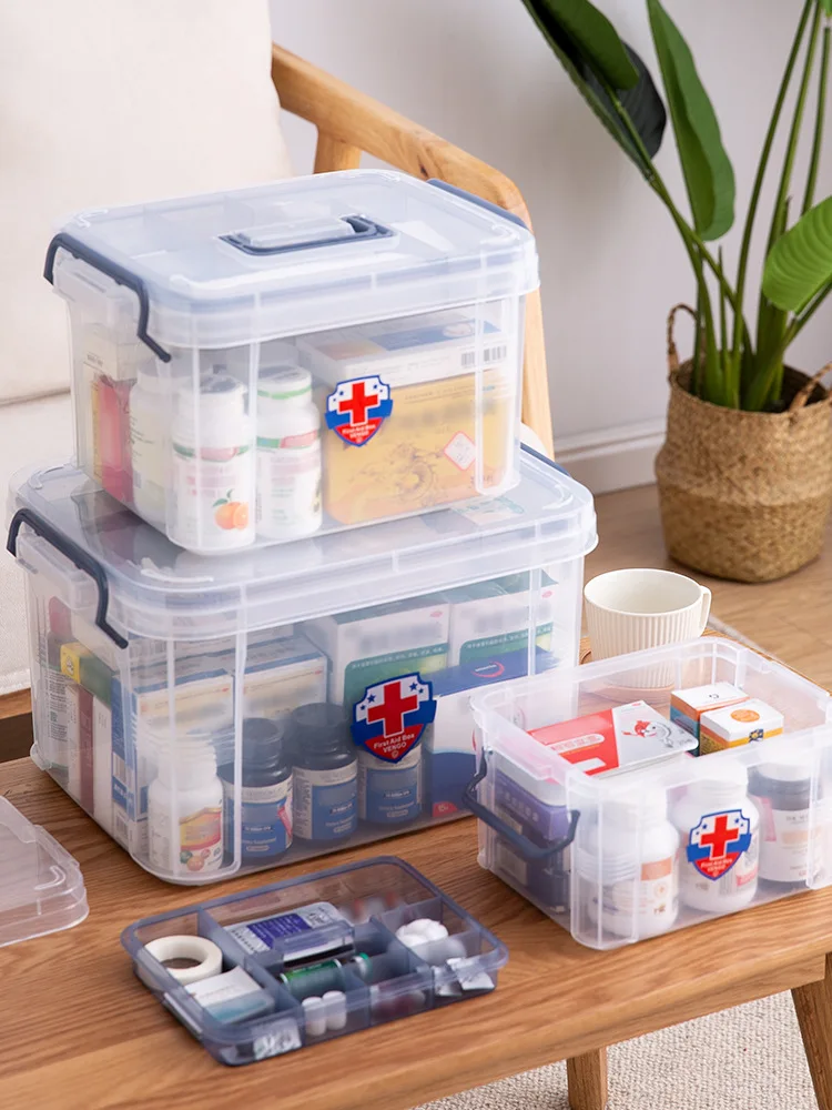 . Family Medical Kit: Small First Aid Kit for Family Use; Lovely Storage Box for Medical Products and Medical Treatment; Large B
. Family Medical Kit: Small First Aid Kit for Family Use; Lovely Storage Box for Medical Products and Medical Treatment; Large B