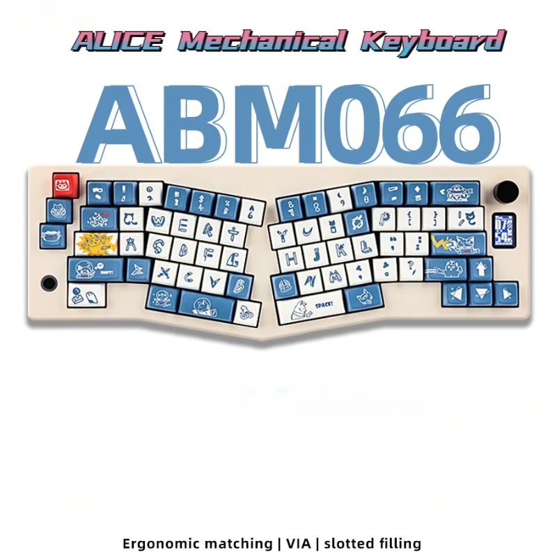 Механическая клавиатура ECHOME Alice, беспроводная трехрежимная RGB клавиатура с прокладкой через встроенный экран, ручка, пользовательский комплект, Офисная игровая клавиатура 
Механическая клавиатура ECHOME Alice, беспроводная трехрежимная RGB клавиатура с прокладкой через встроенный экран, ручка, пользовательский комплект, Офисная игровая клавиатура