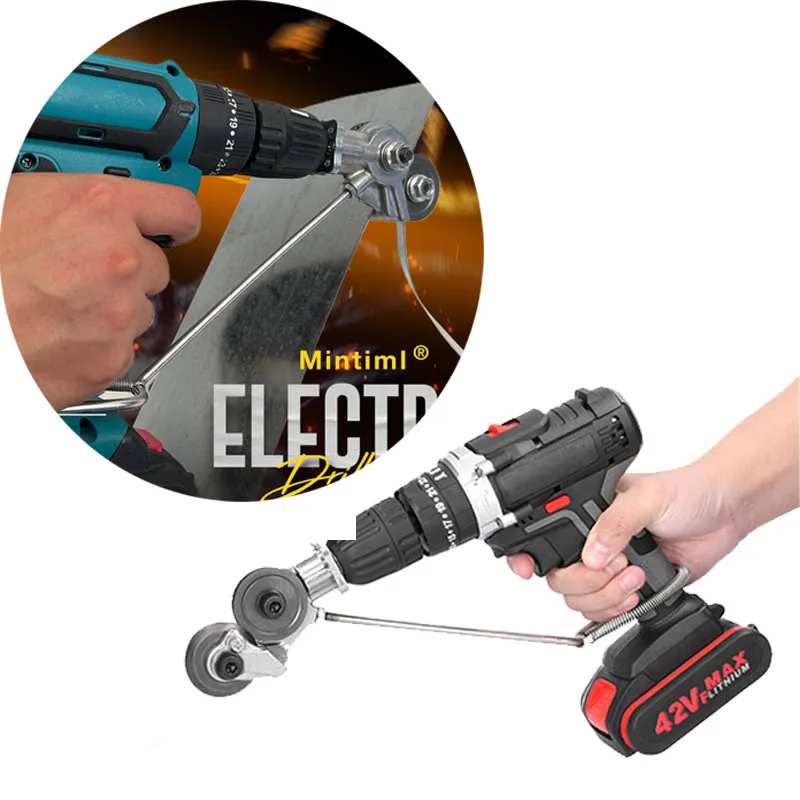 Electric Drill Plate Cutter Metal Sheet Cutter Tool Free Cutting Tool Nibbler Sheet Metal Cut Plate Punch Scissors Universal
Electric Drill Plate Cutter Metal Sheet Cutter Tool Free Cutting Tool Nibbler Sheet Metal Cut Plate Punch Scissors Universal