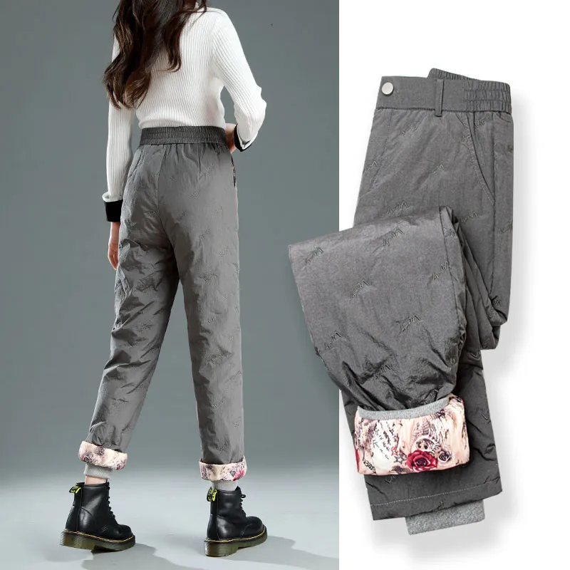 Winter pants for women 2023 new style plush thickened light and thin 40 degree gray down cotton trousers wear below zero
Winter pants for women 2023 new style plush thickened light and thin 40 degree gray down cotton trousers wear below zero