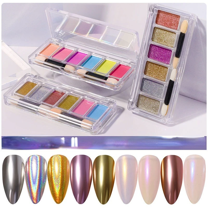 Nail new solid magic mirror powder 6-color combination set Aurora powder solid magic mirror powder solid fairy powder solid
Nail new solid magic mirror powder 6-color combination set Aurora powder solid magic mirror powder solid fairy powder solid