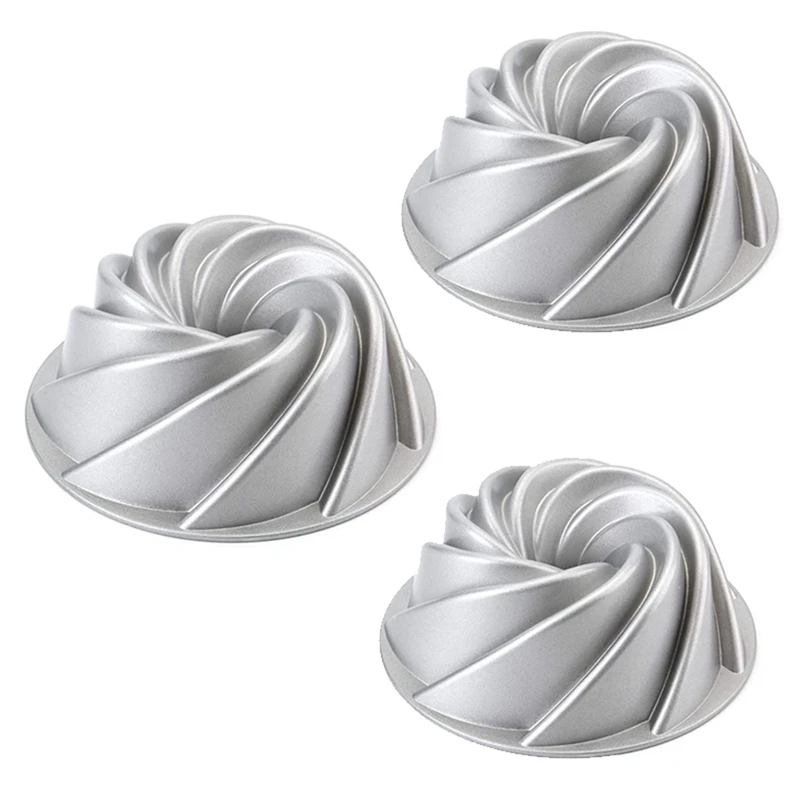 New 3X 9-Inch Non-Stick Fluted Cake Pan Round Cake Pan Specialty And Novelty Cake Pan
New 3X 9-Inch Non-Stick Fluted Cake Pan Round Cake Pan Specialty And Novelty Cake Pan