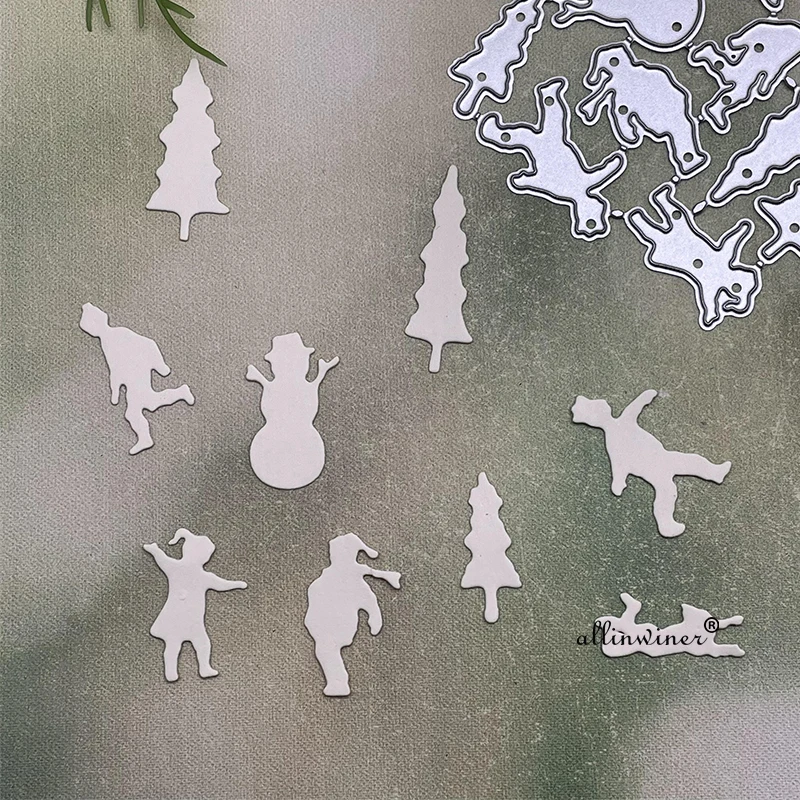 Forest skiing kid Metal Cutting Dies for DIY Scrapbooking Album Paper Cards Decorative Crafts Embossing Die Cuts
Forest skiing kid Metal Cutting Dies for DIY Scrapbooking Album Paper Cards Decorative Crafts Embossing Die Cuts