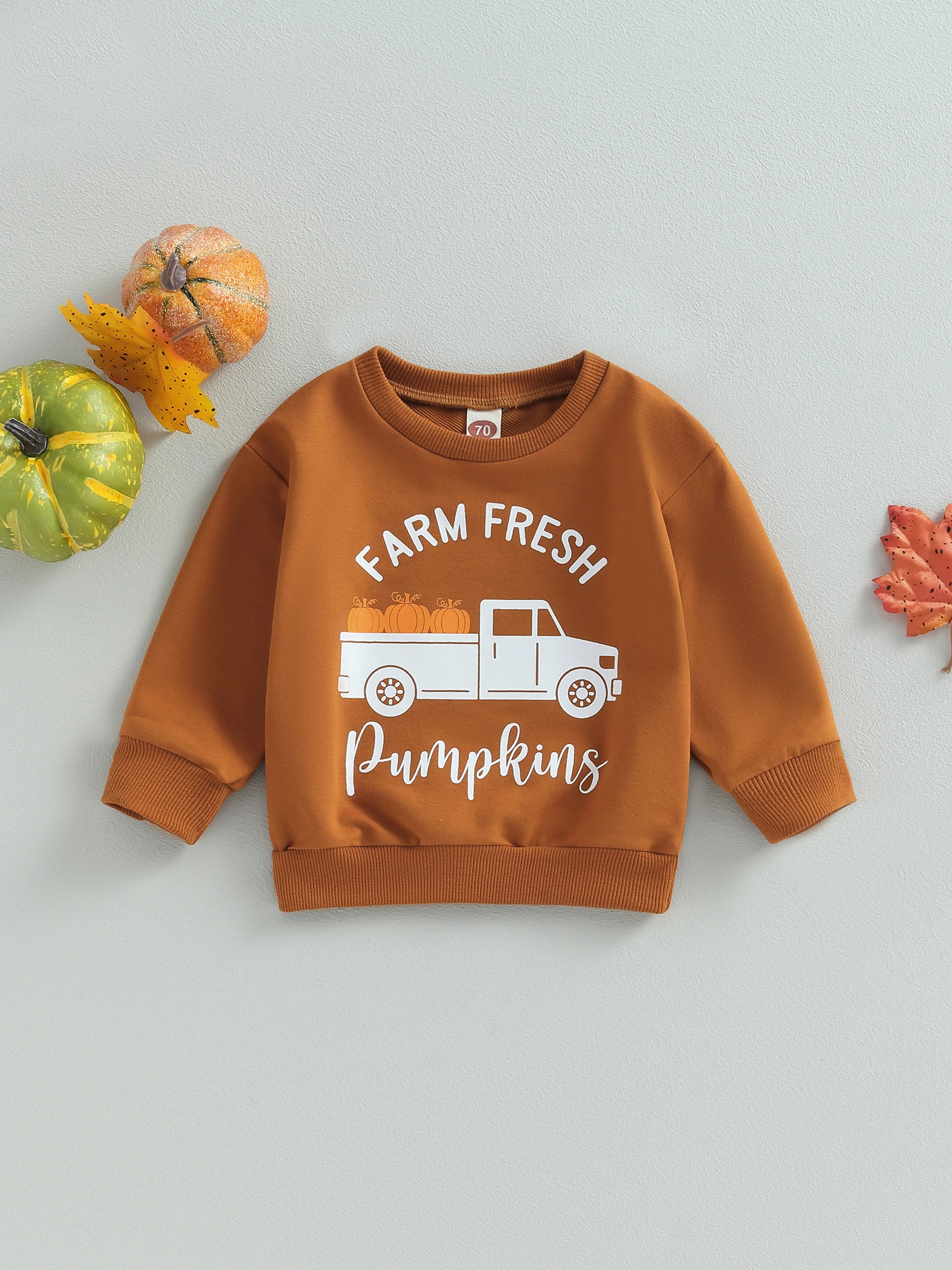 Adorable Halloween Pumpkin Sweater for Newborn Baby Girls and Boys - Oversized Crewneck Pullover Sweatshirt for Fall Outfits
Adorable Halloween Pumpkin Sweater for Newborn Baby Girls and Boys - Oversized Crewneck Pullover Sweatshirt for Fall Outfits