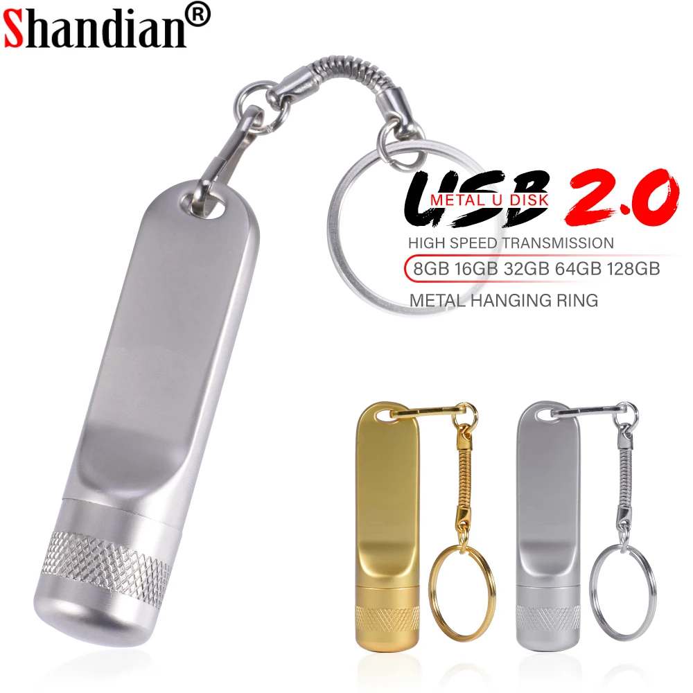 High Speed Pendrive Metal 2.0 USB Flash Drive 64GB 100% Real Capacity Waterproof Silver Mini Creative Gift 32GB USB Stick 16GB
High Speed Pendrive Metal 2.0 USB Flash Drive 64GB 100% Real Capacity Waterproof Silver Mini Creative Gift 32GB USB Stick 16GB