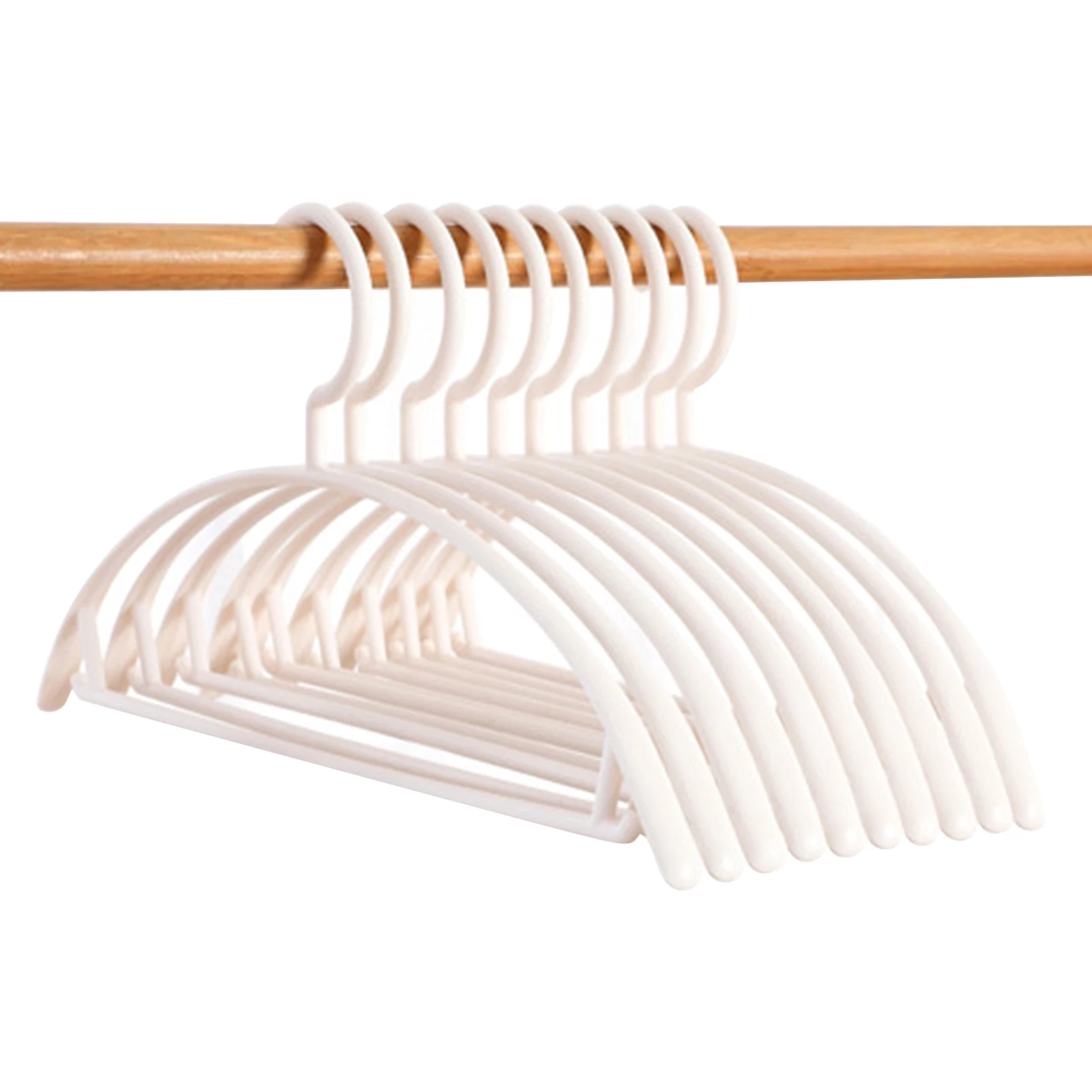 10Pcs Closet Suit Hangers Lightweight & Non Slip No Shoulder Bump Clothes Hanger Space-saving Clothes Hangers For Coat Sweater
10Pcs Closet Suit Hangers Lightweight & Non Slip No Shoulder Bump Clothes Hanger Space-saving Clothes Hangers For Coat Sweater