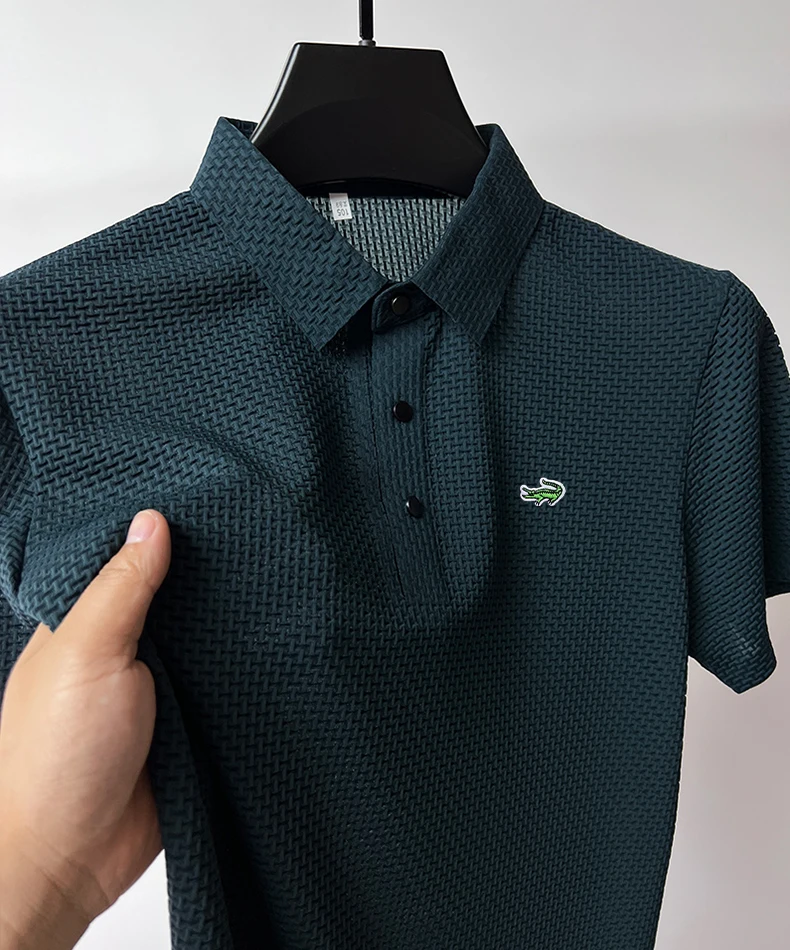 New Summer Brand Polo Shirt High Quality Men's Short Sleeve Breathable Top Business Casual Sweat-absorbing Polo-shirt for Men
New Summer Brand Polo Shirt High Quality Men's Short Sleeve Breathable Top Business Casual Sweat-absorbing Polo-shirt for Men