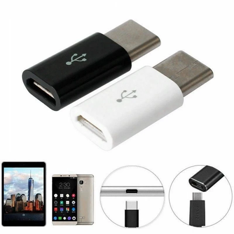 

Адаптер OTG с Type-c на Micro USB для Android, универсальный интерфейс Type-c, стандартный конвертер для зарядки и передачи данных