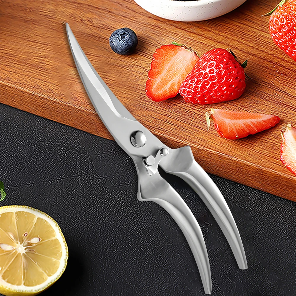 Профессиональные кухонные ножницы из нержавеющей стали Kitchen Scissors-25.3.31
Профессиональные кухонные ножницы из нержавеющей стали Kitchen Scissors-25.3.31
