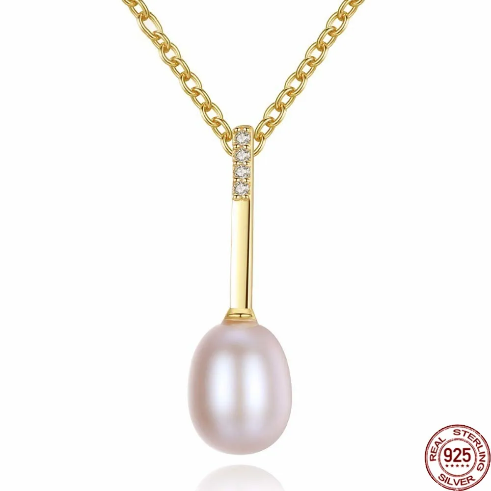BABIQU Charm 7-8mm White/ Pink/ Purple Natural Pearl 925 Sterling Silver Pendant Necklace Wedding Jewelry for Women Lady Gifts
BABIQU Charm 7-8mm White/ Pink/ Purple Natural Pearl 925 Sterling Silver Pendant Necklace Wedding Jewelry for Women Lady Gifts