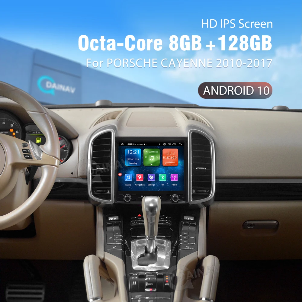 Магнитола Автомобильная на Android 11, 8 + 128 ГБ, для Porsche Cayenne 2010-2017, автомобильный стереоприемник, мультимедийный плеер, GPS-навигация 
Магнитола Автомобильная на Android 11, 8 + 128 ГБ, для Porsche Cayenne 2010-2017, автомобильный стереоприемник, мультимедийный плеер, GPS-навигация