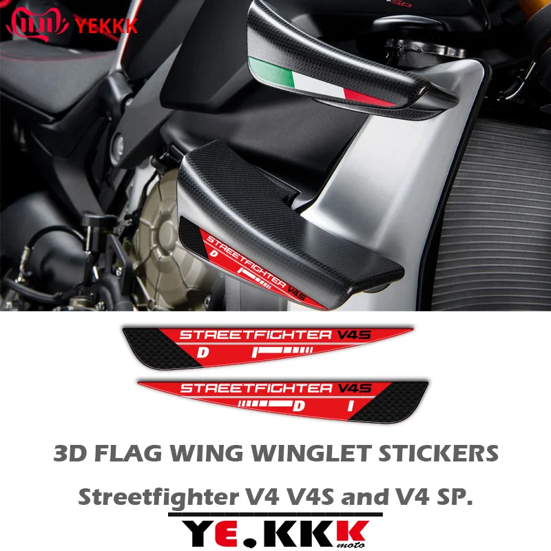For DUCATI STREEETFIGHTER V4S V4 V4SP 3D Red Fighter Under The Fixed Wind Wing Sticker Wind Blade Sticker Decal
For DUCATI STREEETFIGHTER V4S V4 V4SP 3D Red Fighter Under The Fixed Wind Wing Sticker Wind Blade Sticker Decal