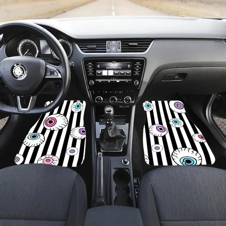 Creepy Cute Car Mats,eyeballs car mat sets,quirky weird car floor mats,goth car accessories
Creepy Cute Car Mats,eyeballs car mat sets,quirky weird car floor mats,goth car accessories