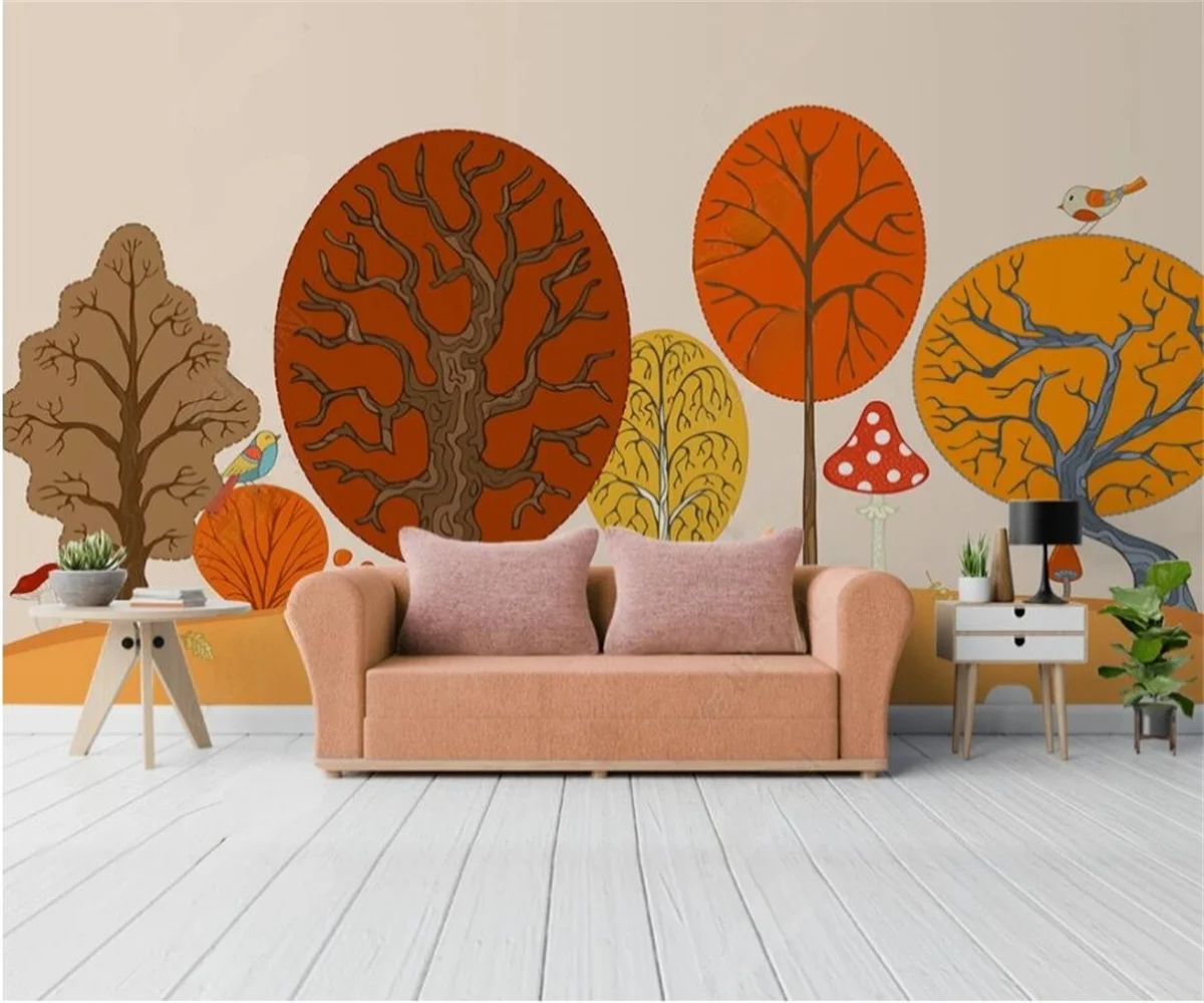 3d wallpaper Modern hand-painted children's room Sky creative cartoon Forest big tree bedroom cartoon mural background wallpaper
3d wallpaper Modern hand-painted children's room Sky creative cartoon Forest big tree bedroom cartoon mural background wallpaper