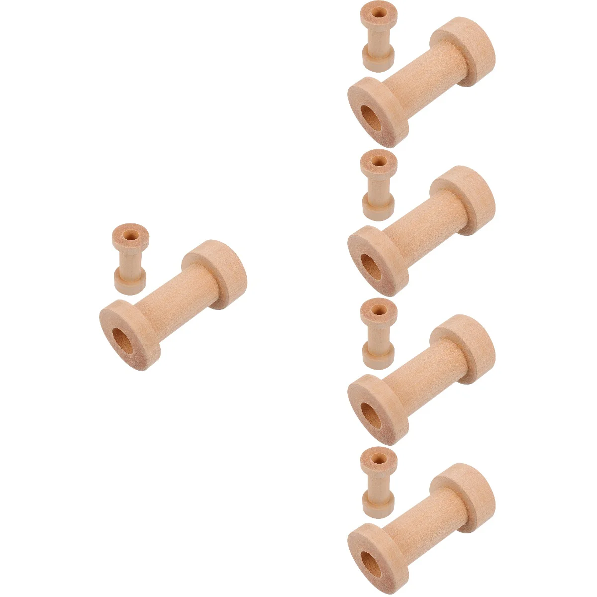 10 Pcs Sewing Stable Base Multi-use Home Weaving Bobbins Knitting Thread Spools for Crafting Sewing Home
10 Pcs Sewing Stable Base Multi-use Home Weaving Bobbins Knitting Thread Spools for Crafting Sewing Home