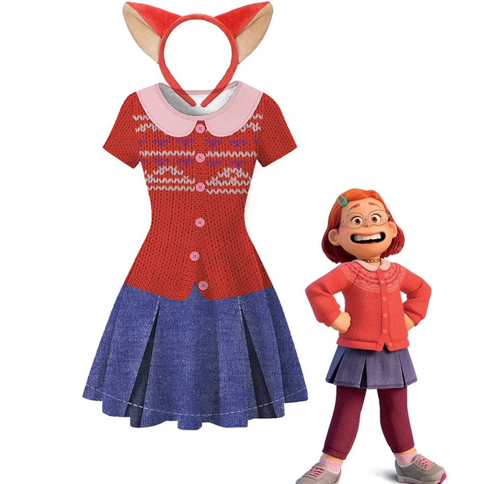 Красный костюм Disney с поворотом, подвеска для девочек, косплей Мэй, красное платье для карнавала, дня рождения, костюм для девочек
Красный костюм Disney с поворотом, подвеска для девочек, косплей Мэй, красное платье для карнавала, дня рождения, костюм для девочек
