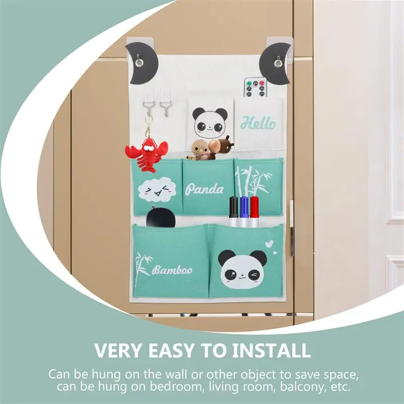 Cartoon Wall Sundries Hanging Bag Household Hanging Storage Bag Multi-grid Storage Pouch Sundries Organizer for Home
Cartoon Wall Sundries Hanging Bag Household Hanging Storage Bag Multi-grid Storage Pouch Sundries Organizer for Home